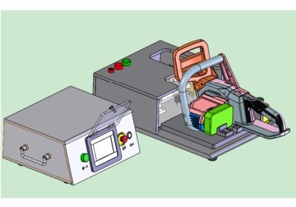 Handheld Electric Saw Machine Test